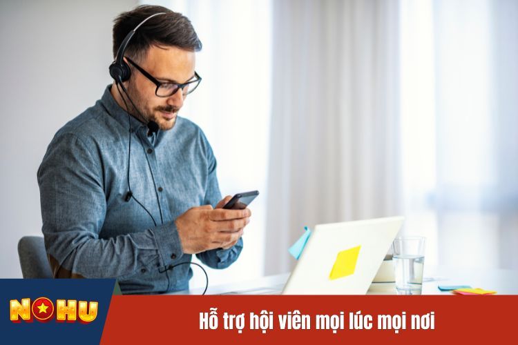 Hỗ trợ hội viên tại kho game mọi lúc mọi nơi